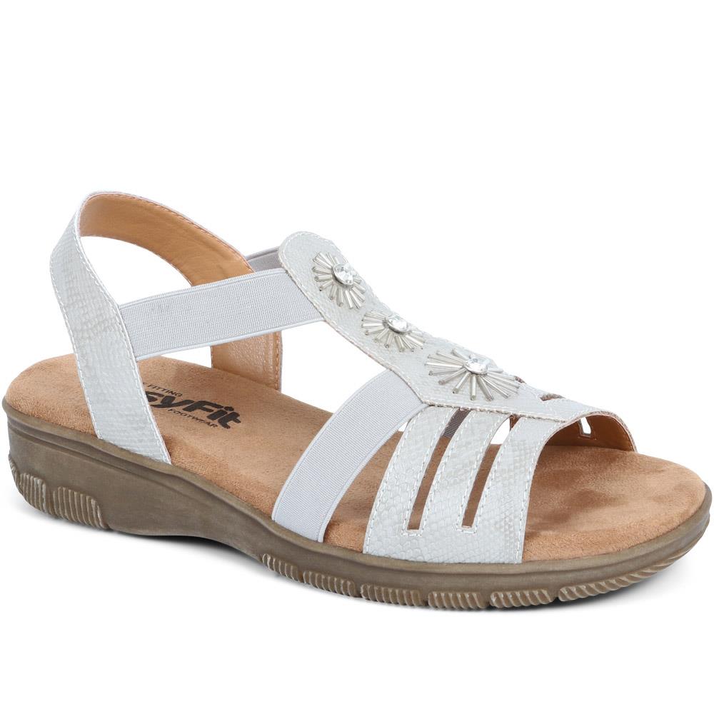 Extra wide ladies sandals on sale