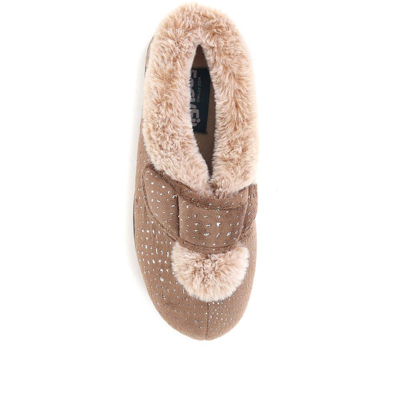 Extra-Wide Fit Cosy Slippers - CELENE / 322 481