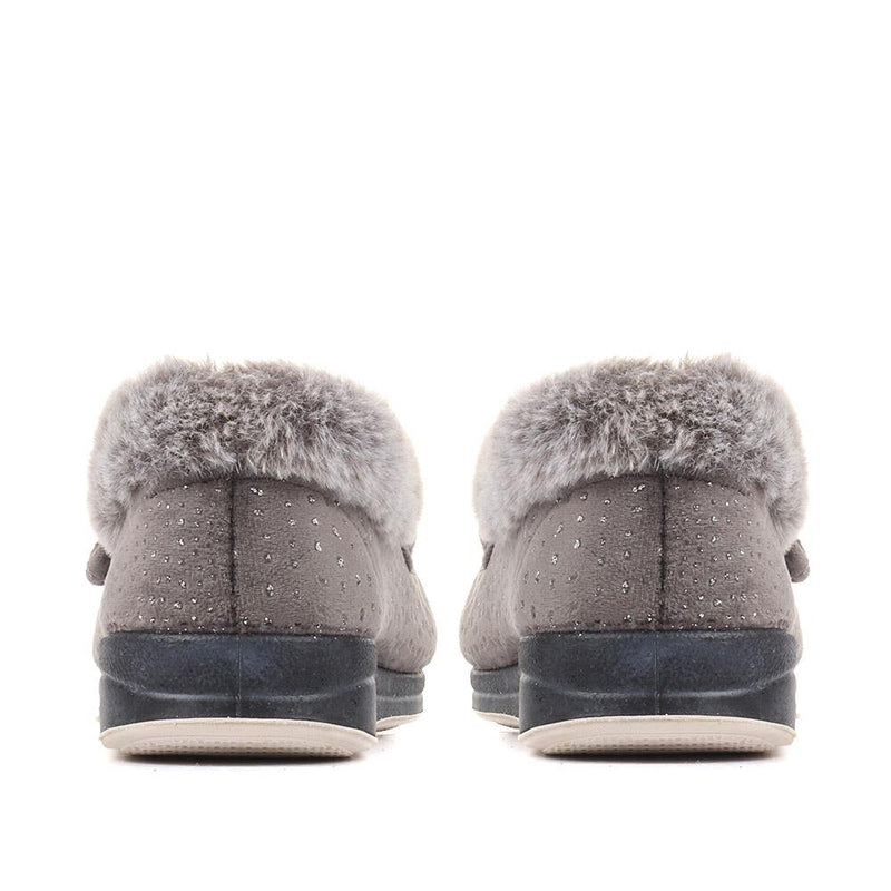 Extra-Wide Fit Cosy Slippers - CELENE / 322 481