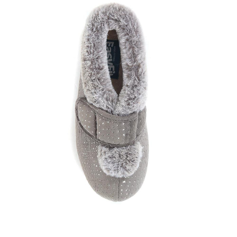 Extra-Wide Fit Cosy Slippers - CELENE / 322 481