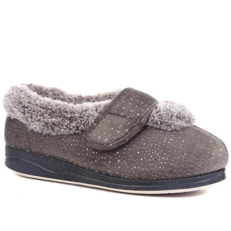 Extra-Wide Fit Cosy Slippers - CELENE / 322 481