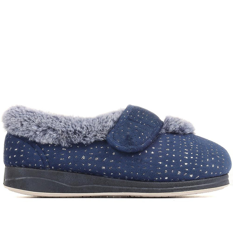 Extra-Wide Fit Cosy Slippers - CELENE / 322 481