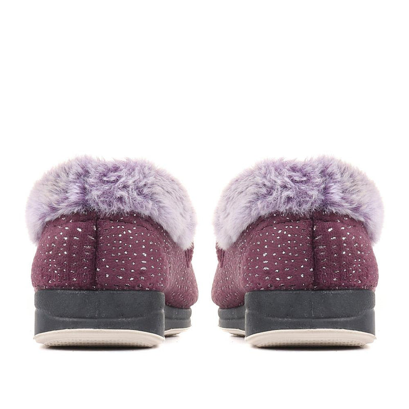 Extra-Wide Fit Cosy Slippers - CELENE / 322 481