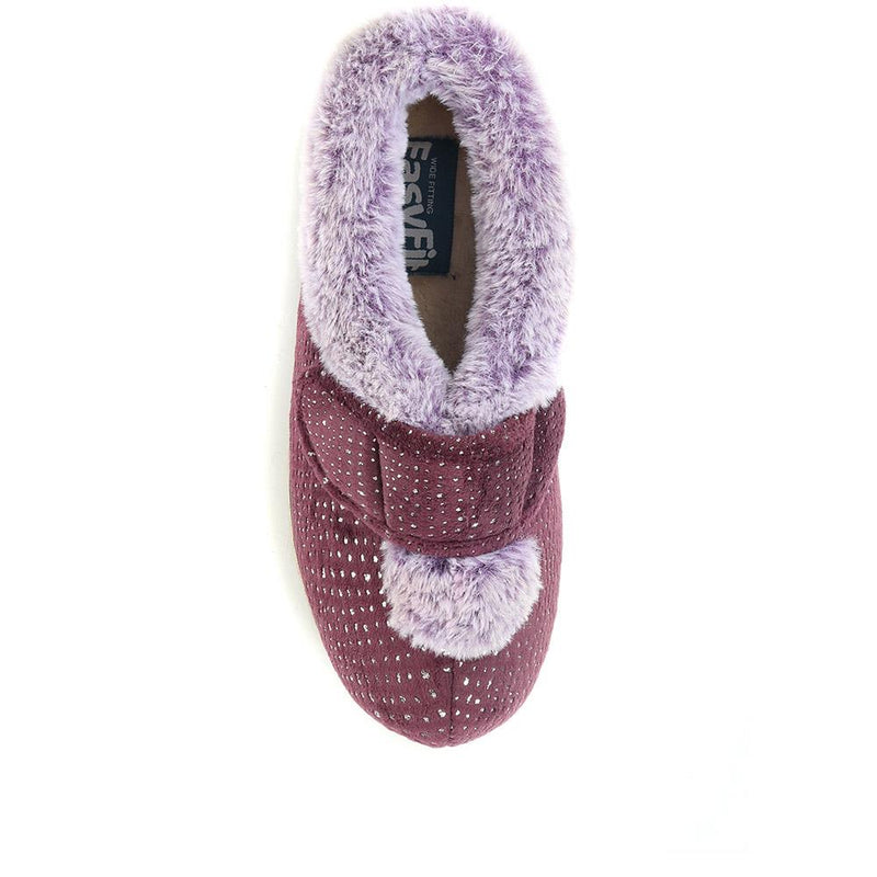 Extra-Wide Fit Cosy Slippers - CELENE / 322 481