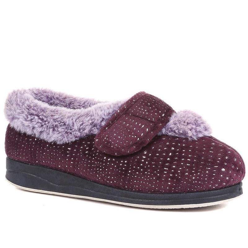 Extra-Wide Fit Cosy Slippers - CELENE / 322 481