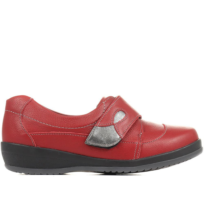 Cornelia Extra Wide Fit Leather Shoes - CORNELIA / 322 978