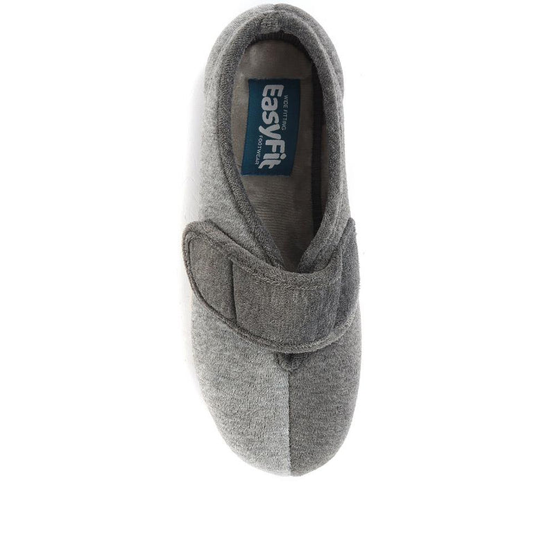 Extra Wide Fit Touch Fasten Slippers - ANA / 320 260