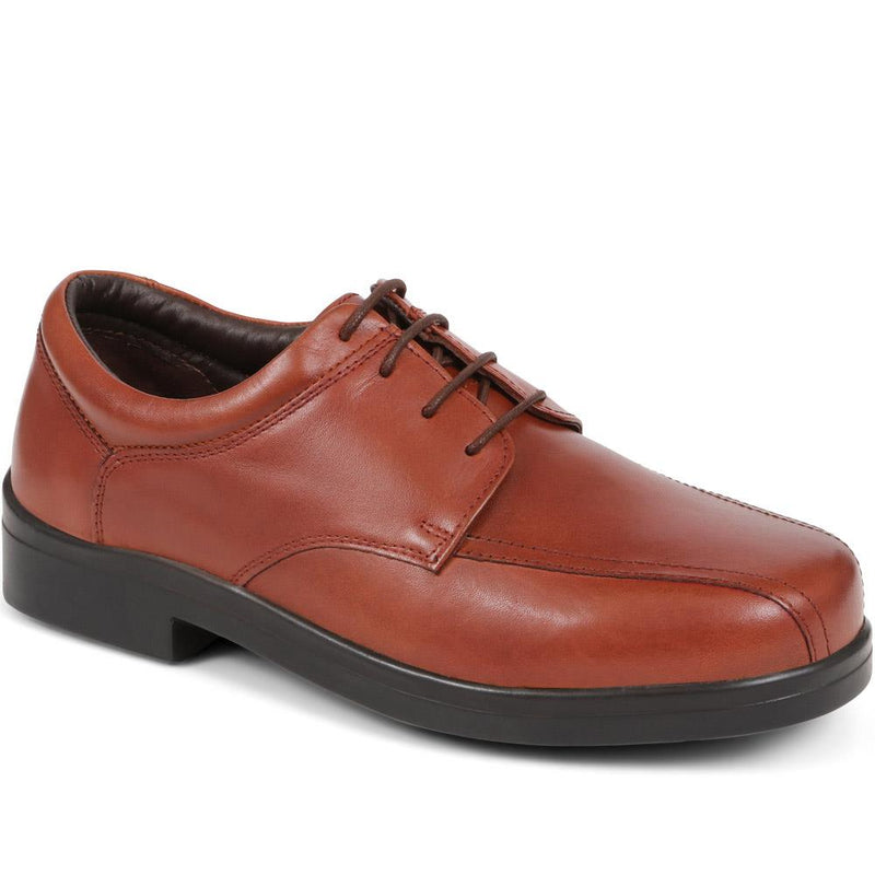 Extra Wide Fit Smart Lace-Up Shoes - CEASARIO / 324 140