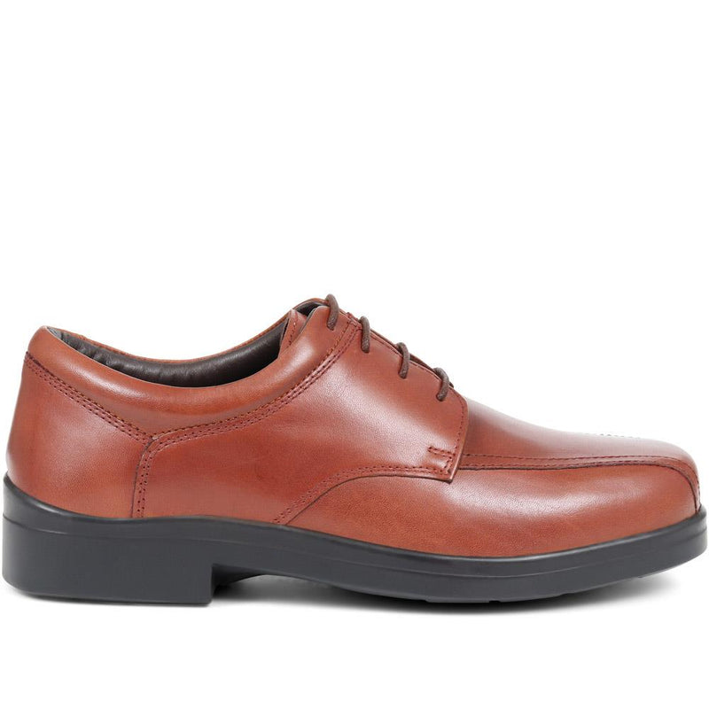 Extra Wide Fit Smart Lace-Up Shoes - CEASARIO / 324 140