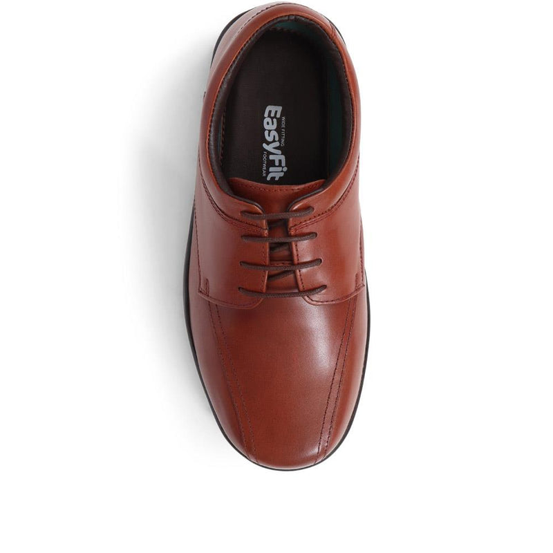 Extra Wide Fit Smart Lace-Up Shoes - CEASARIO / 324 140