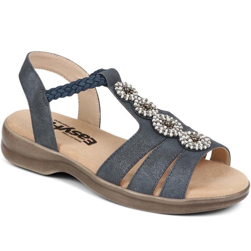 Embellished Open-Toe Sandals  - BARBERA / 325 257