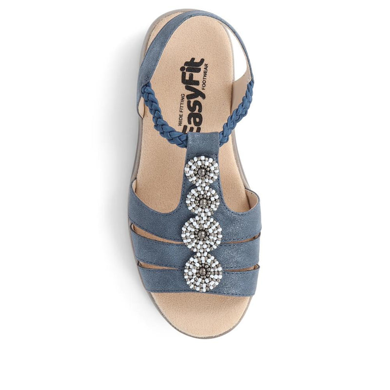 Embellished Open-Toe Sandals  - BARBERA / 325 257