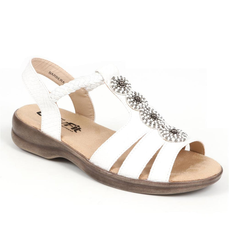 Embellished Open-Toe Sandals  - BARBERA / 325 257