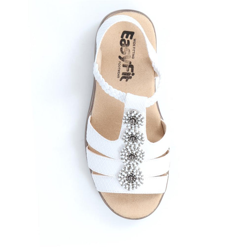 Embellished Open-Toe Sandals  - BARBERA / 325 257