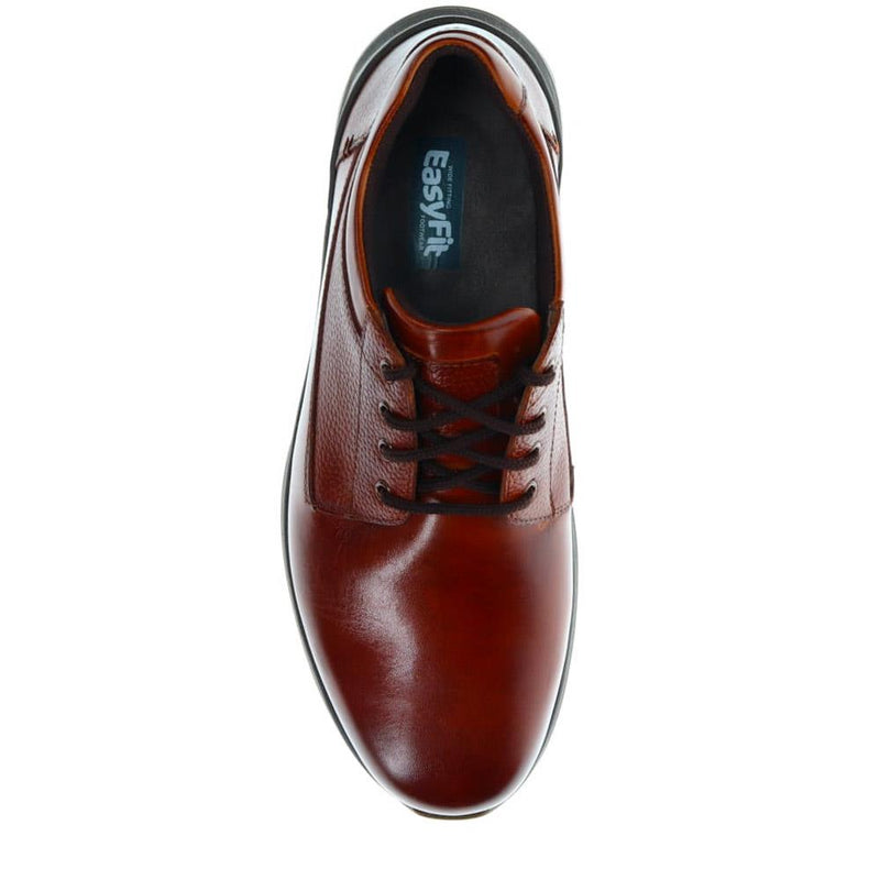 Casual Leather Lace-Up Shoes - ALFREDO / 325 810