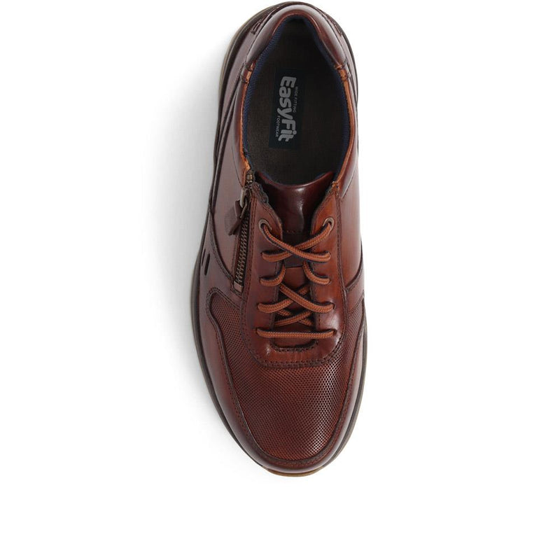 Dual-Fastening Leather Shoes - DINO / 325 166